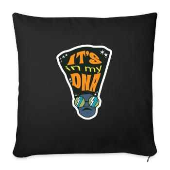 African Black History Month Melanin Sc - Sofa pillowcase 17,3'' x 17,3'' (45 x 45 cm) - black - Front