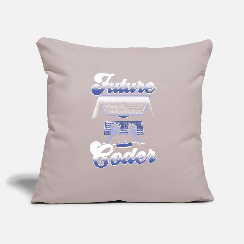 Zukünftiger Coder Code Programmierer Coding Sofakissenbezug 45 x 45 cm