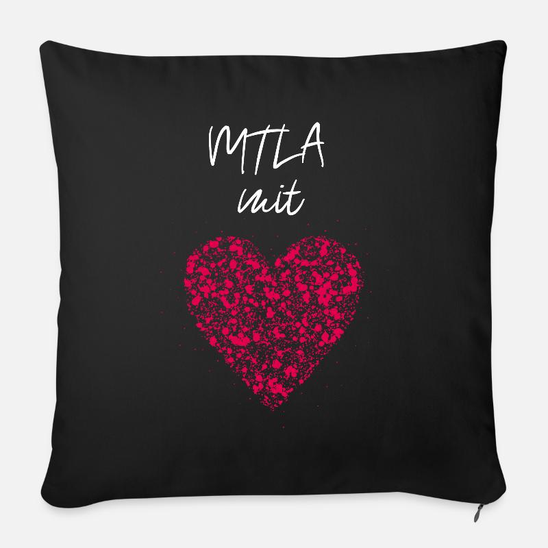 MTLA Labormedizin Chemielaborantin MTA Krankenhaus - Sofakissenbezug 45 x 45 cm - Schwarz