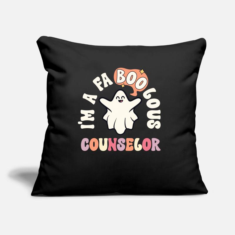 Faboolous Berater Retro Halloween Schule Sofakissenbezug 45 x 45 cm