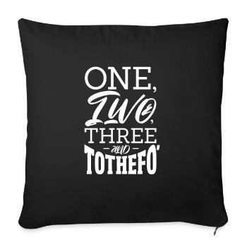 Hip Hop Rap Music Rapper Hiphop Gift - Sofa pillowcase 17,3'' x 17,3'' (45 x 45 cm) - black - Front