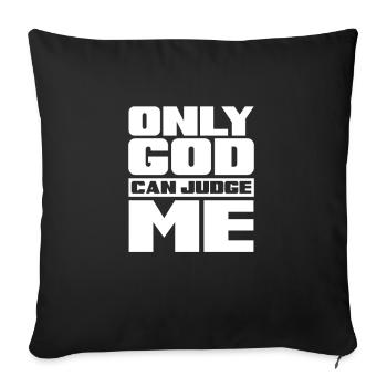 Hip Hop Rap Music Rapper Hiphop Gift - Sofa pillowcase 17,3'' x 17,3'' (45 x 45 cm) - black - Front