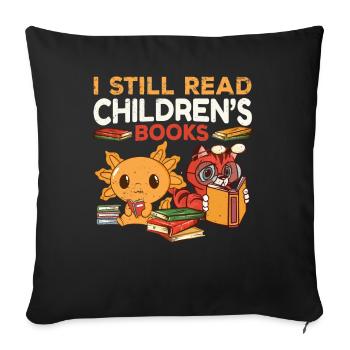 Primary School Teacher Kindergarten Educator - Sofa pillowcase 17,3'' x 17,3'' (45 x 45 cm) - black - Front