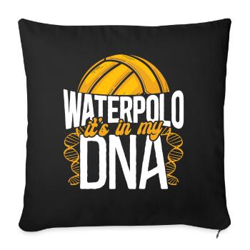 Water Polo Vintage Water Polo It's - Sofakissenbezug 45 x 45 cm - Schwarz - Vorne