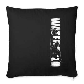 Water Polo Vintage Water Polo - Sofa pillowcase 17,3'' x 17,3'' (45 x 45 cm) - black - Front
