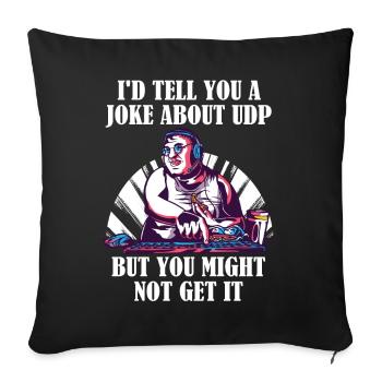 Cybersecurity - IT Security Computer Scientist - Sofa pillowcase 17,3'' x 17,3'' (45 x 45 cm) - black - Front