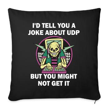 Cybersecurity - IT Security Computer Scientist - Sofa pillowcase 17,3'' x 17,3'' (45 x 45 cm) - black - Front