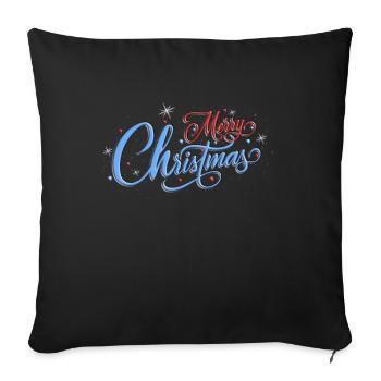 Merry Christmas Christmas Elf Outfit - Sofa pillowcase 17,3'' x 17,3'' (45 x 45 cm) - black - Front