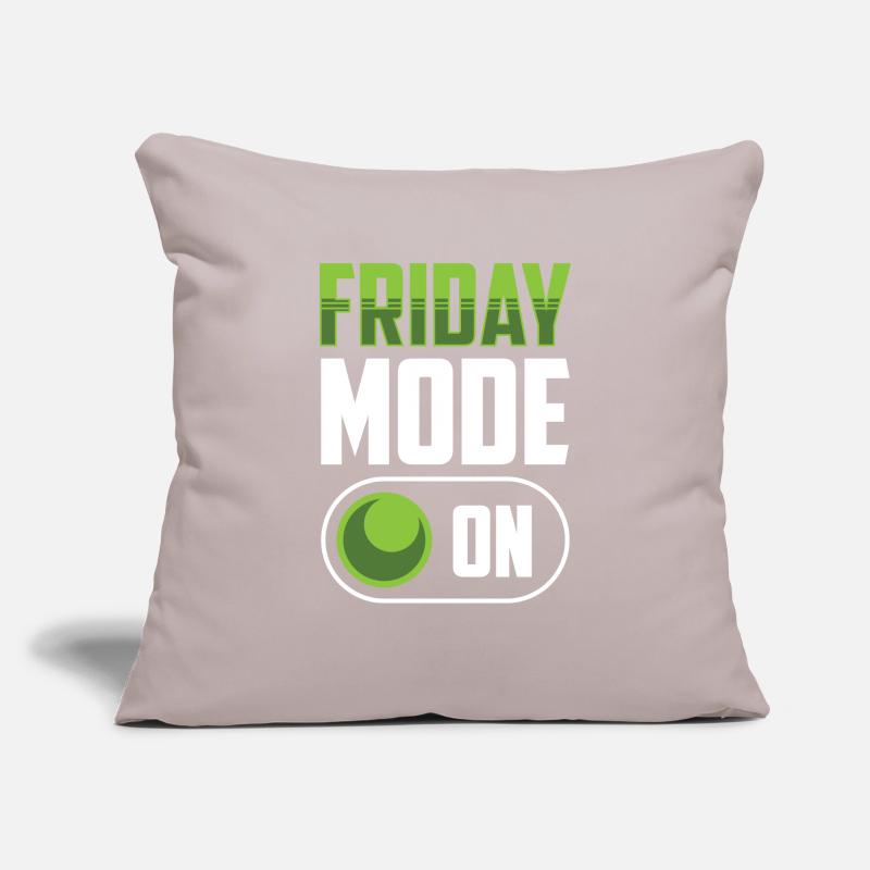 Friday Mode A Finally Friday Sarcastic Sofa pillowcase 17,3'' x 17,3'' (45 x 45 cm)