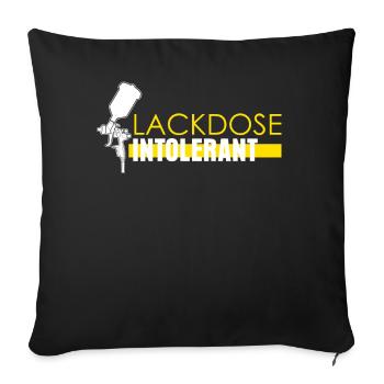Painter Car Painter - Sofa pillowcase 17,3'' x 17,3'' (45 x 45 cm) - black - Front