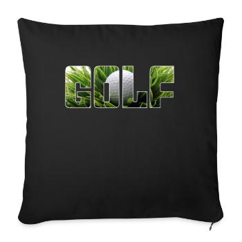 Gulf - Sofa pillowcase 17,3'' x 17,3'' (45 x 45 cm) - black - Front
