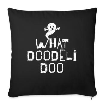 Ghosts Spirit Halloween Replacement Costume - Sofa pillowcase 17,3'' x 17,3'' (45 x 45 cm) - black - Front
