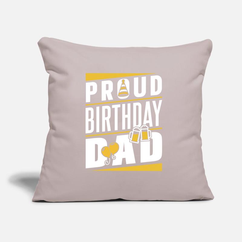 Stolzer Geburtstagspapa Geburtstag Papi Vater Sofakissenbezug 45 x 45 cm
