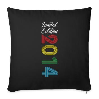 Édition Limitée 2014 - Housse de coussin décorative 45 x 45 cm - noir - Devant