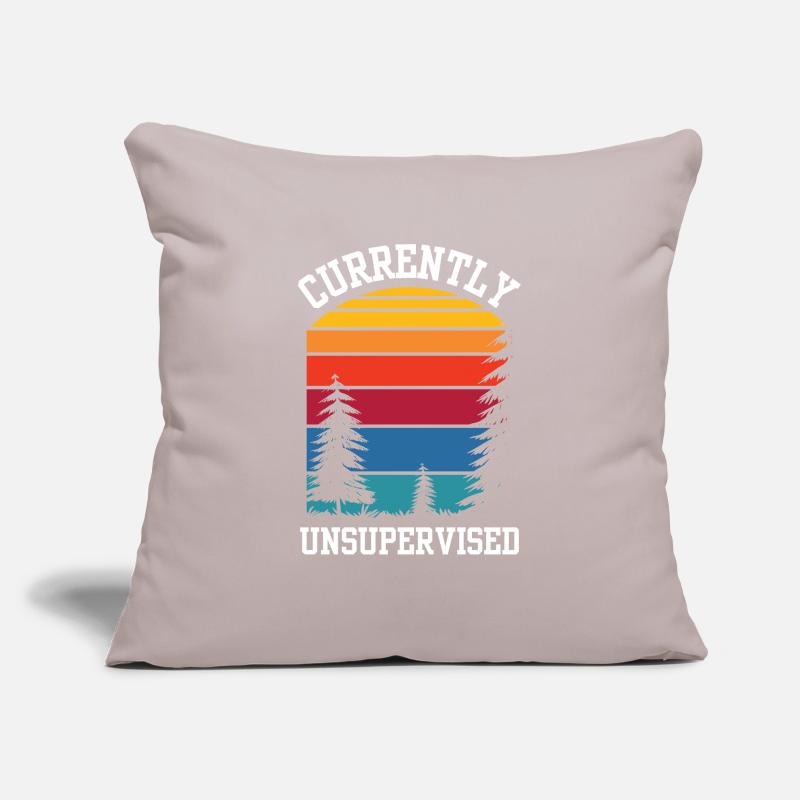 Currently unsupervised sarcastically unsupervised Sofa pillowcase 17,3'' x 17,3'' (45 x 45 cm)