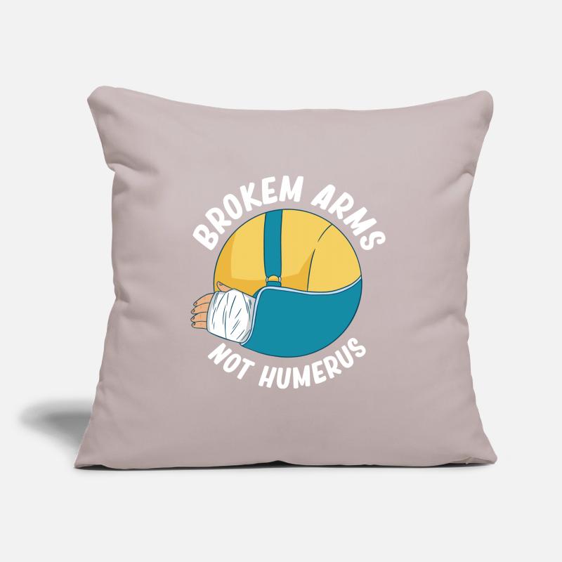 Broken arms, not humerus, elbows, Sofa pillowcase 17,3'' x 17,3'' (45 x 45 cm)