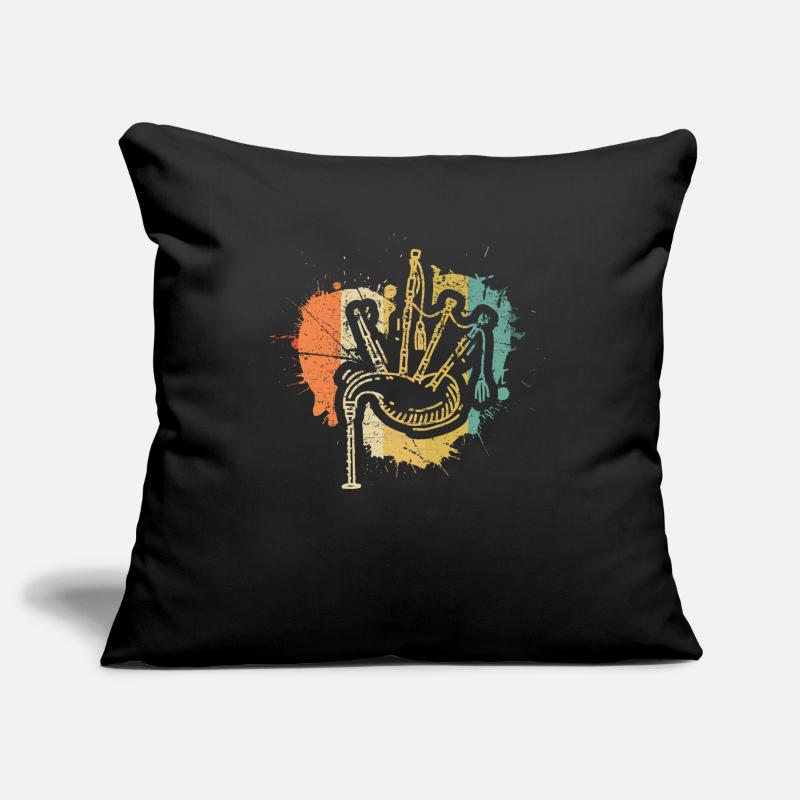 Cornemuse Cornemuse Cornemuse Housse de coussin décorative 45 x 45 cm