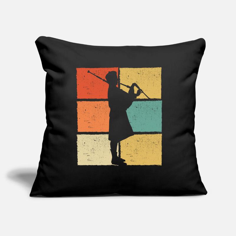 Cornemuse Cornemuse Cornemuse Housse de coussin décorative 45 x 45 cm