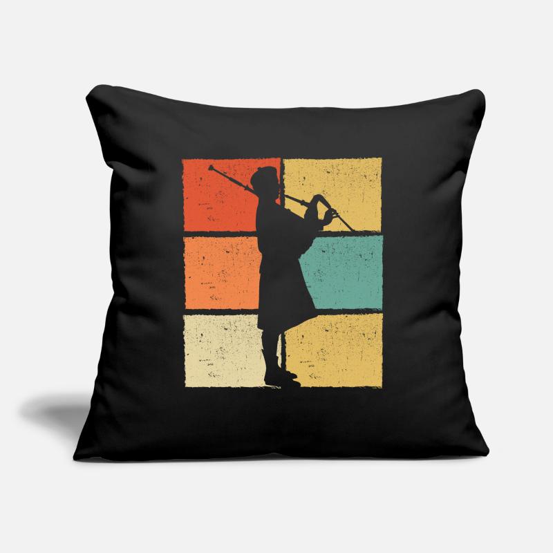 Cornemuse Cornemuse Cornemuse Housse de coussin décorative 45 x 45 cm