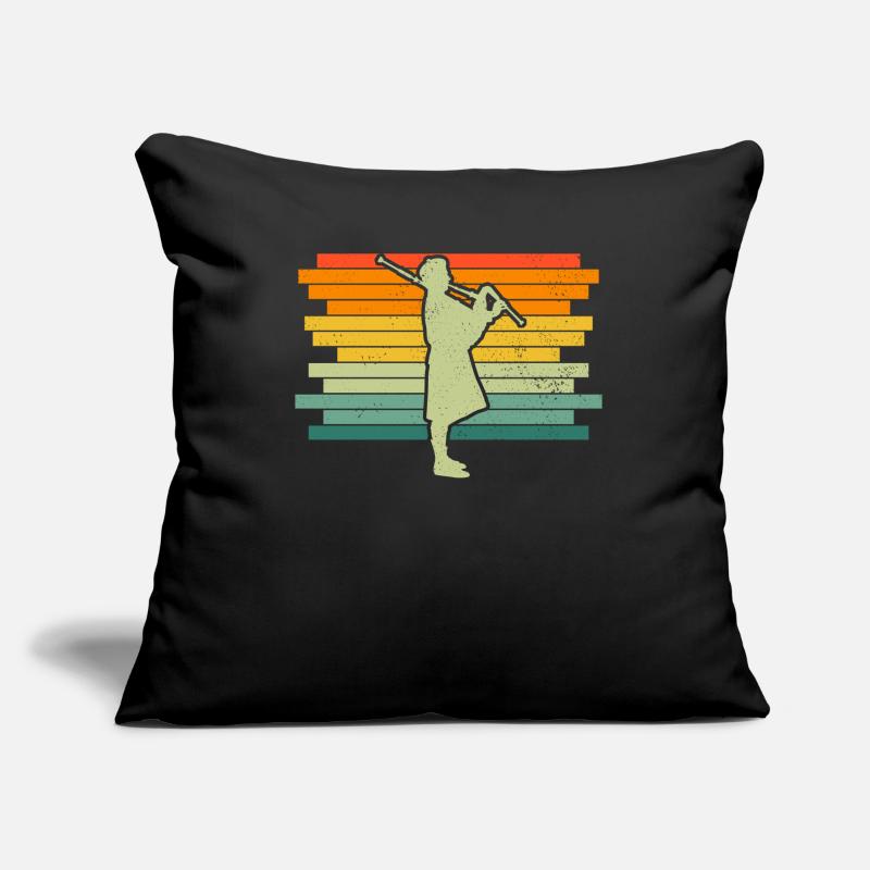 Cornemuse Cornemuse Cornemuse Housse de coussin décorative 45 x 45 cm