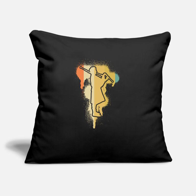 Cornemuse Cornemuse Cornemuse Housse de coussin décorative 45 x 45 cm