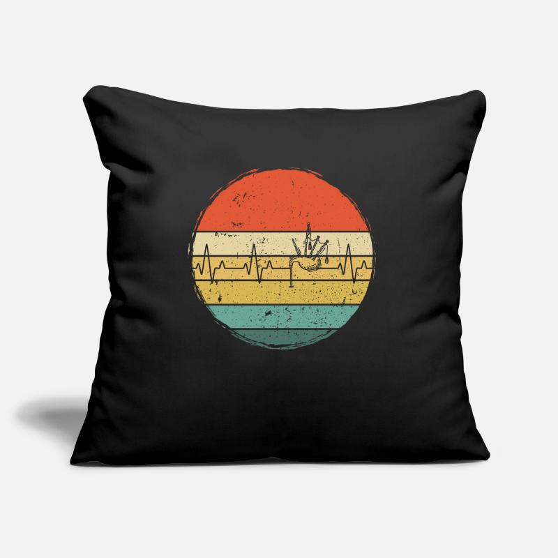 Cornemuse Cornemuse Cornemuse Housse de coussin décorative 45 x 45 cm