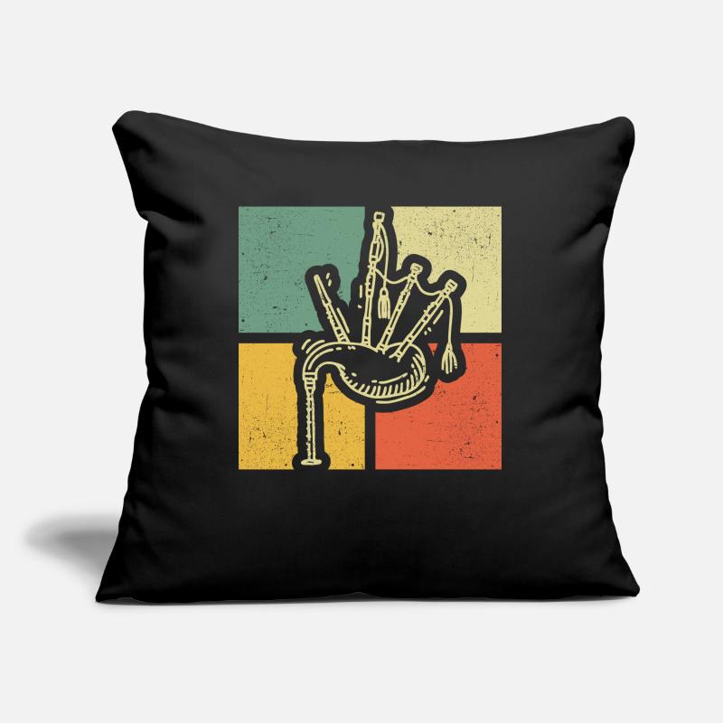Cornemuse Cornemuse Cornemuse Housse de coussin décorative 45 x 45 cm