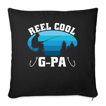 Bobine Cool G Pa - Housse de coussin décorative 45 x 45 cm - noir - Devant