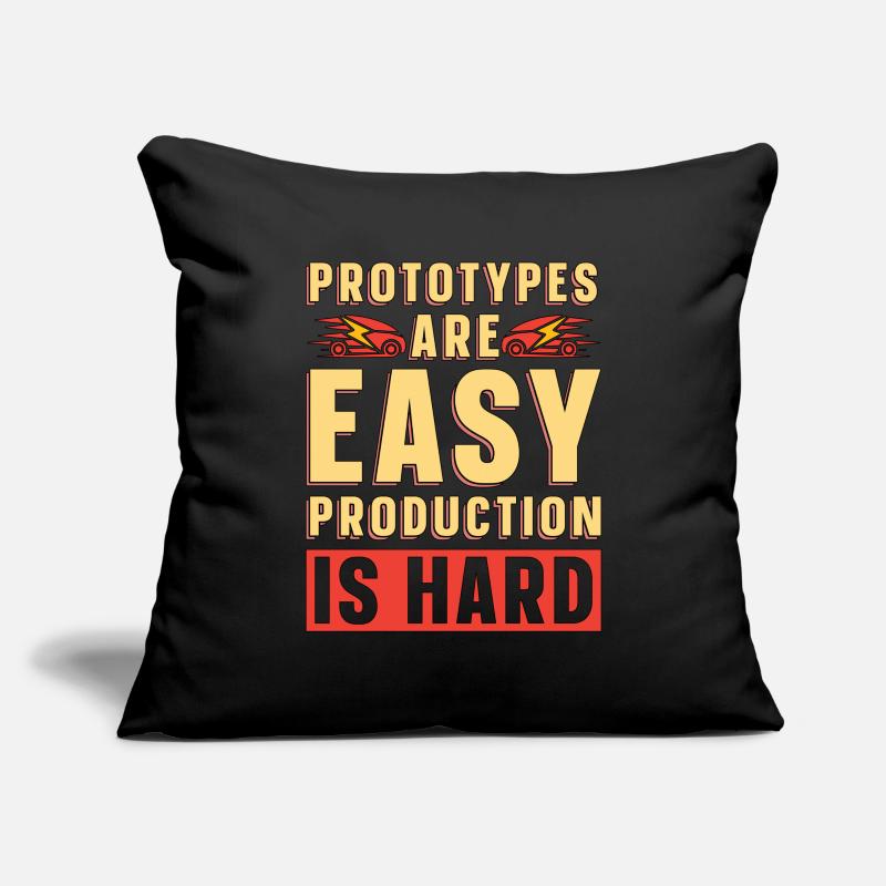 Artificial Intelligence Prototypes Are Easy Robots Sofa pillowcase 17,3'' x 17,3'' (45 x 45 cm)