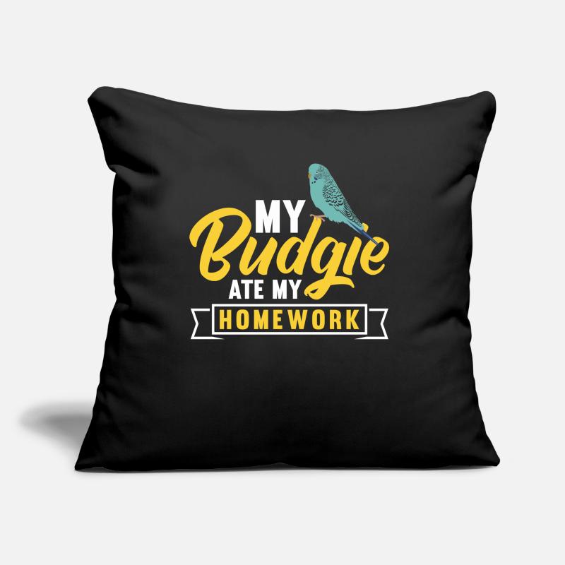 My budgerigar has my Sofa pillowcase 17,3'' x 17,3'' (45 x 45 cm)