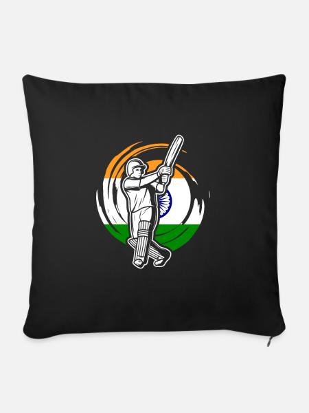 Cricket - Sofakissenbezug 45 x 45 cm - Schwarz