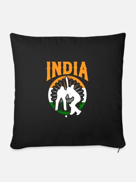 Cricket - Sofakissenbezug 45 x 45 cm - Schwarz