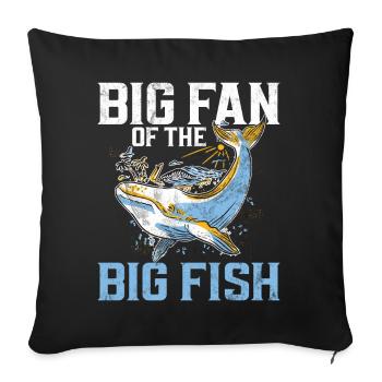 Killerwal Schwertwal Wale beobachten Orca Wal - Sofakissenbezug 45 x 45 cm - Schwarz - Vorne