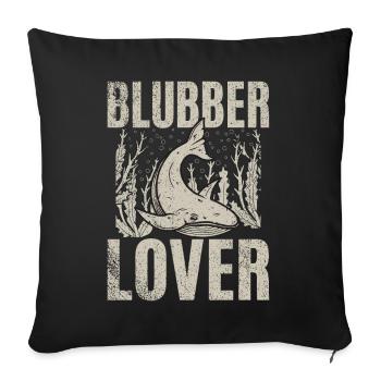 Killerwal Schwertwal Wale beobachten Orca Wal - Sofakissenbezug 45 x 45 cm - Schwarz - Vorne