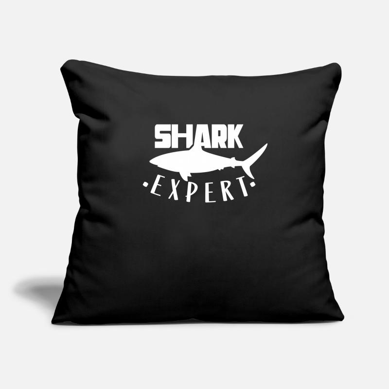 Requins experts Requins Dent de requin Requin plongeur Housse de coussin décorative 45 x 45 cm