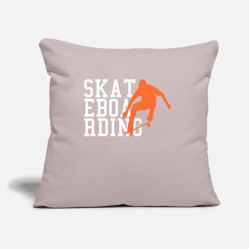 Skateboarding Sofa pillowcase 17,3'' x 17,3'' (45 x 45 cm)
