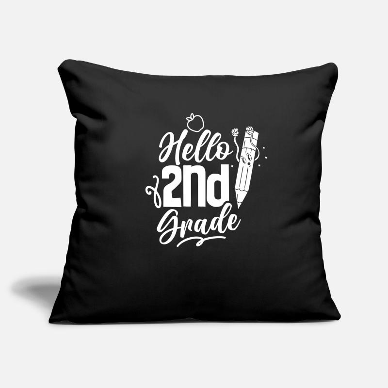 Hello 2nd Class Second Grader Second Class Sofa pillowcase 17,3'' x 17,3'' (45 x 45 cm)