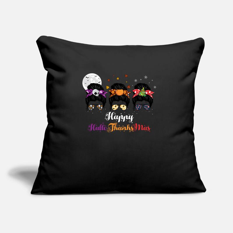 Happy HelloThanksMas Three Holiday Sofa pillowcase 17,3'' x 17,3'' (45 x 45 cm)