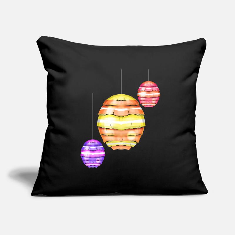 Egg Shaped Lanterns Easter Decoration For Easter Sofakissenbezug 45 x 45 cm