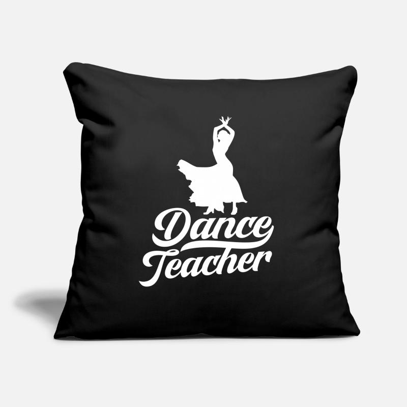 Professeur de danse Cours de danse Professeur de danse École de danse Housse de coussin décorative 45 x 45 cm