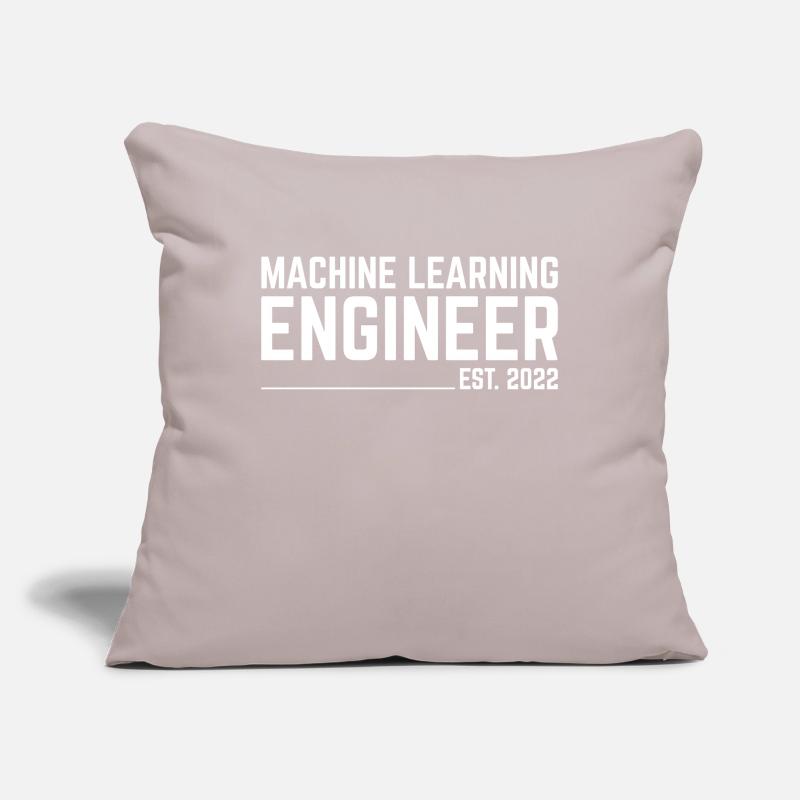Machine Learning Engineer Est. 2023 pour Machine Le Housse de coussin décorative 45 x 45 cm