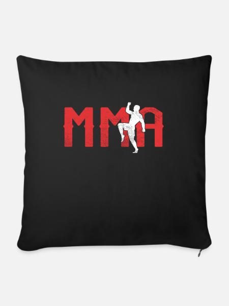 MMA Kampfsport - Sofakissenbezug 45 x 45 cm - Schwarz