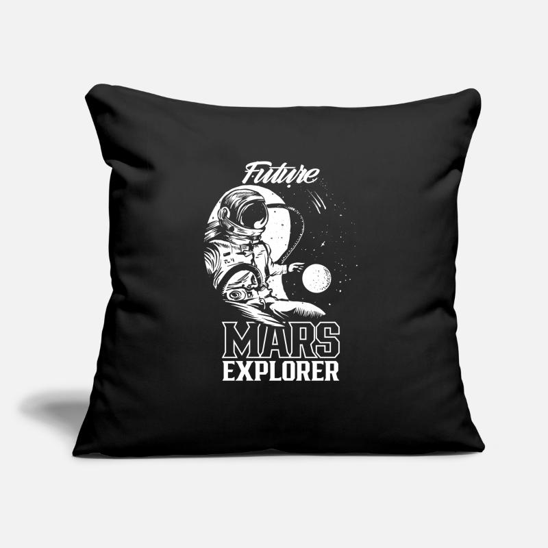 Future Mars Explorer Planet Astronaut Sofa pillowcase 17,3'' x 17,3'' (45 x 45 cm)