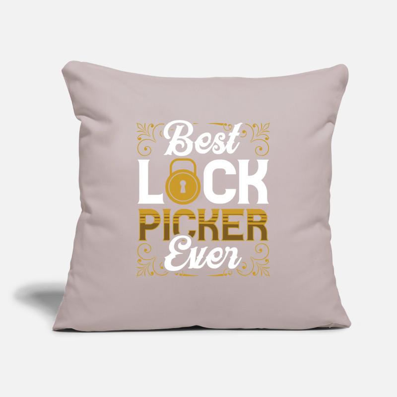 Der Beste Lock Picker Aller Zeiten Lock Picking Sofakissenbezug 45 x 45 cm