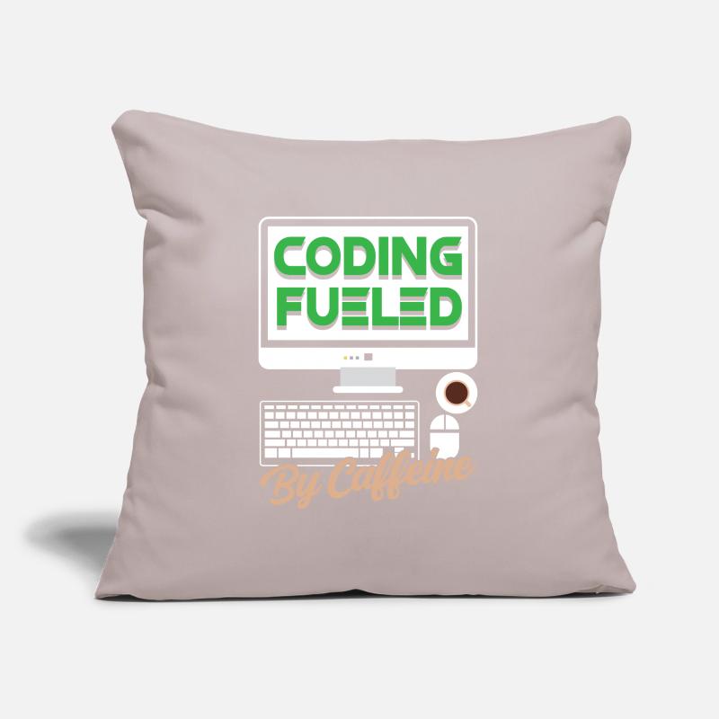 Programmieren Angetrieben Durch Koffein Coding Sofakissenbezug 45 x 45 cm