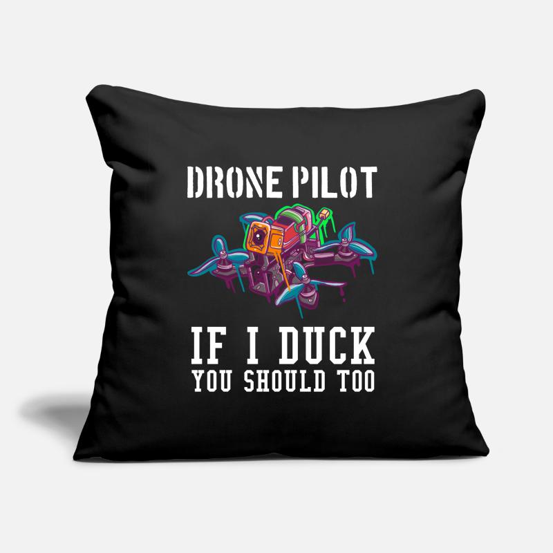 Drone Pilot Drone Design Drone Pilot Gift Sofa pillowcase 17,3'' x 17,3'' (45 x 45 cm)