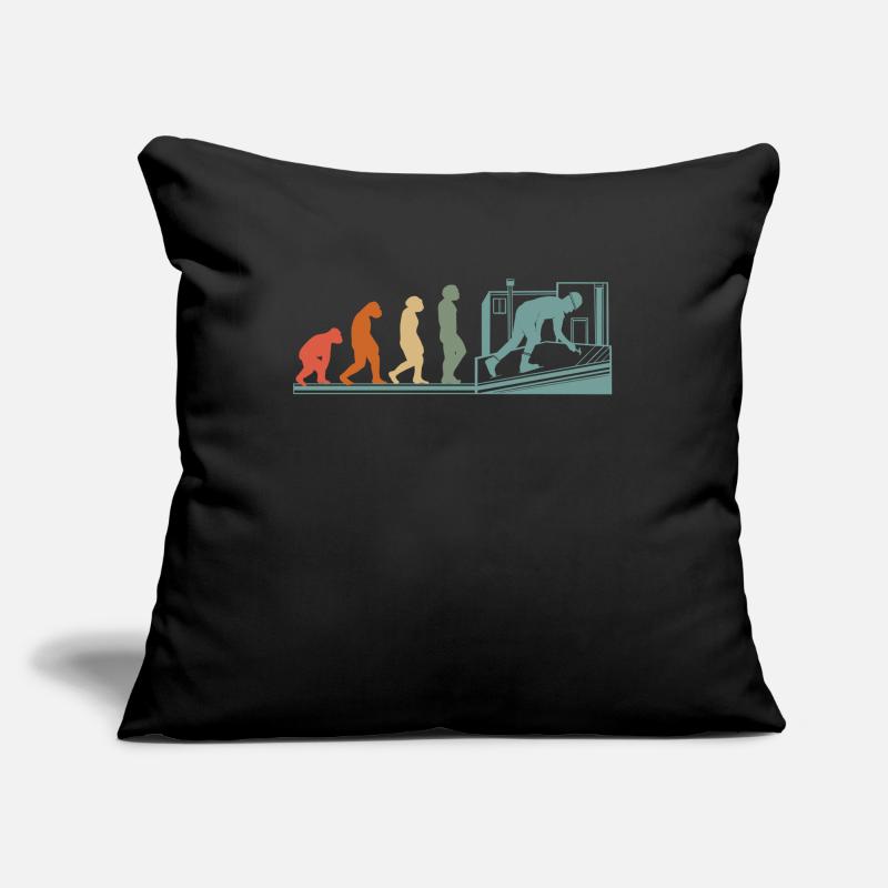 Couvreur Artisan Evolution Vintage Housse de coussin décorative 45 x 45 cm