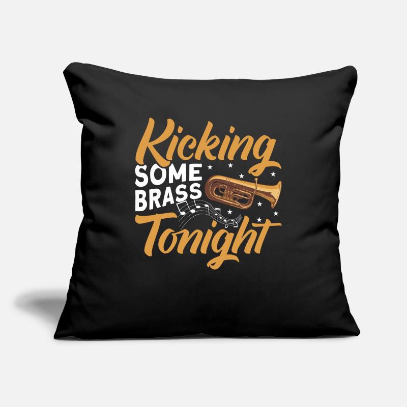 Euphonium Euphonium Player Brass Euphonist Sofa pillowcase 17,3'' x 17,3'' (45 x 45 cm)