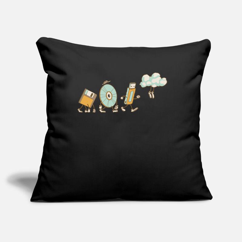 DevOps Engineer Cloud Computing Evolution Sofa pillowcase 17,3'' x 17,3'' (45 x 45 cm)