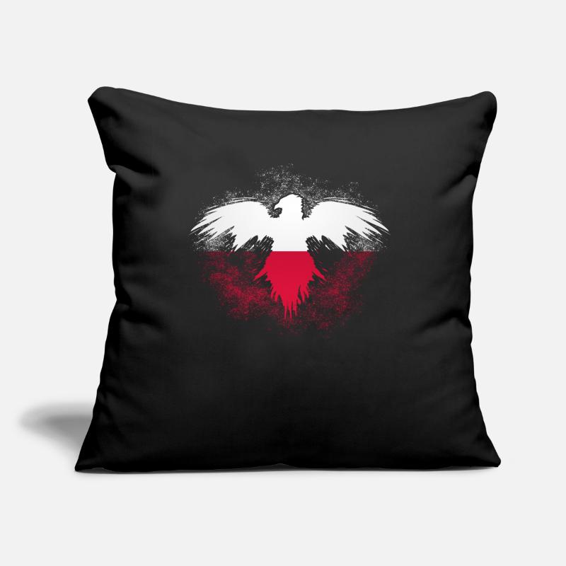 Polish flag Eagle Pole Poland Sofa pillowcase 17,3'' x 17,3'' (45 x 45 cm)